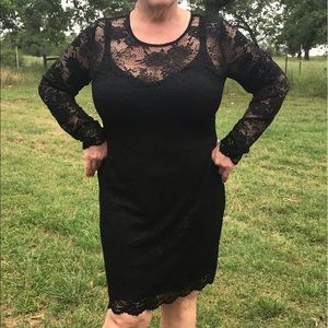 Black Lace Dress